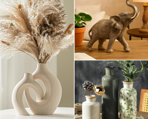 Knick-knacks, Frills and Whatnots cover photo collage