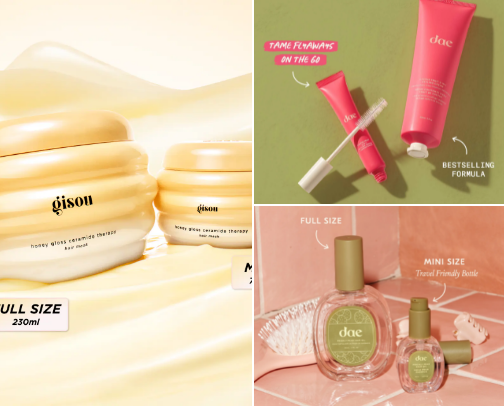 Haircare for long and damaged hair cover photo collage