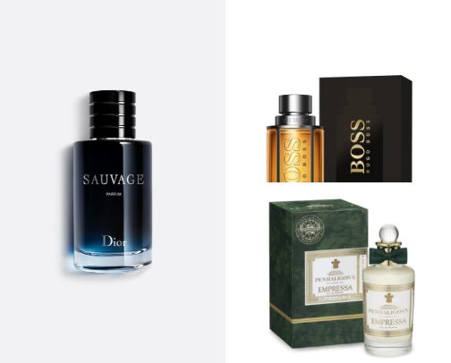 The Fragrance Vault; Curated Luxury Scents for Him & Her cover photo collage