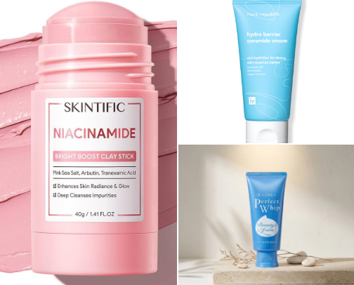 Skincare That Actually Works (For Me) cover photo collage