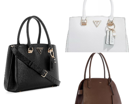 GUESS Bags Cute Enough to Distract From My Financial Decisions cover photo collage