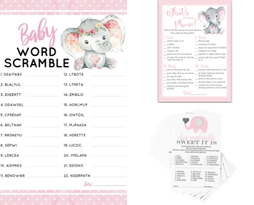 Baby Shower Ideas 🪄 cover photo collage