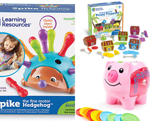 Toys for speech therapy and speech delay cover photo collage