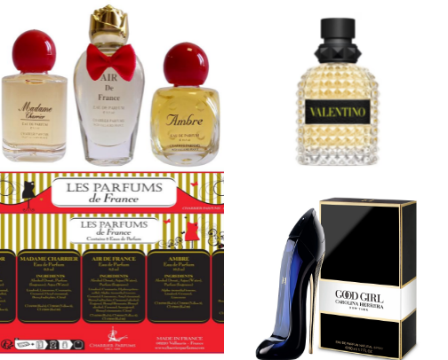 Parfums cover photo collage