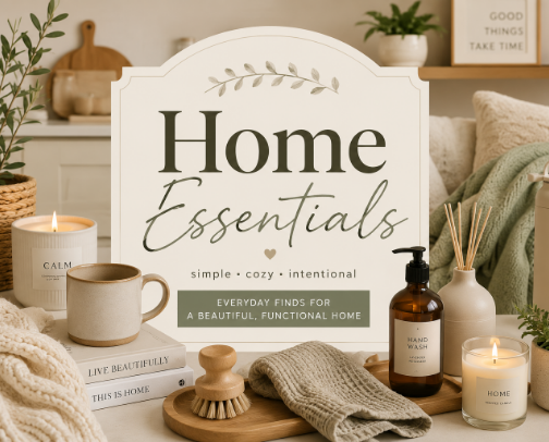 Simple Products for a Healthier Home Routine cover photo collage