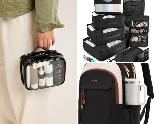 Travel essentials cover photo collage