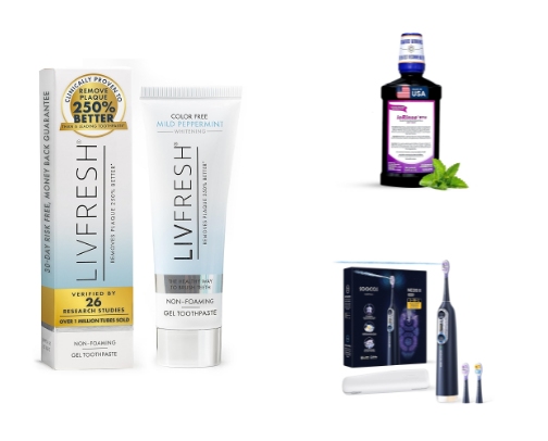 Best Dental Care Products for Whiter Teeth, Fresh Breath & Healthier Gums cover photo collage