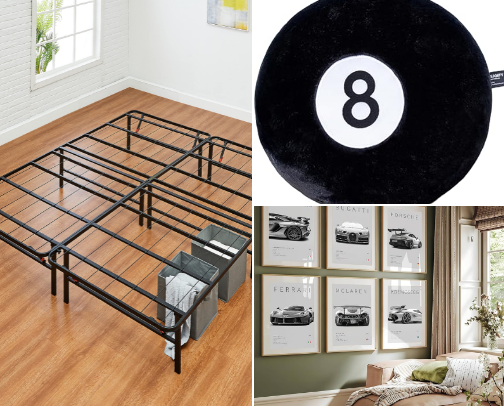 Favorite Bedroom Décor Recs cover photo collage