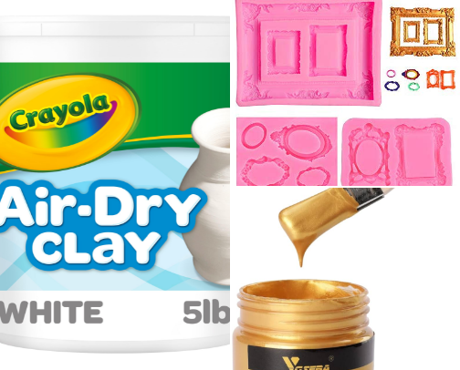 Picture frame ornament 🖼️ cover photo collage