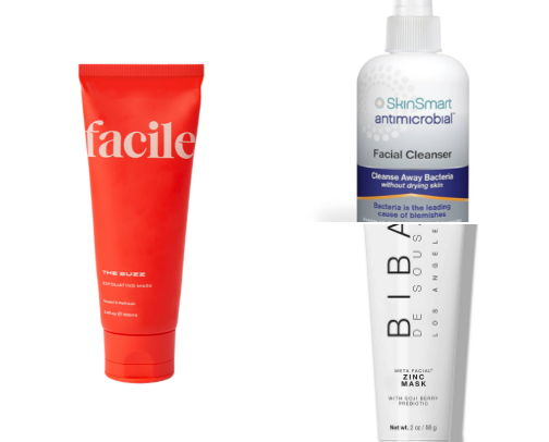 Acne-Prone Skin Recs cover photo collage