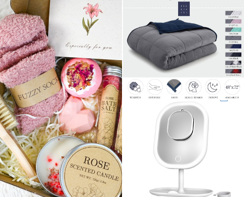 Cozy & Personalized Christmas Gifts cover photo collage