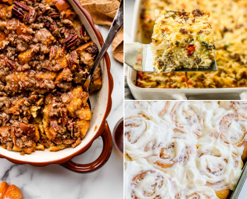 Thanksgiving Recipe Round-Up cover photo collage