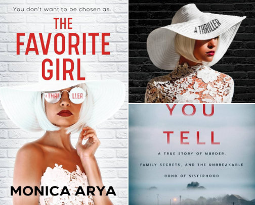 Dark, twisted, impossible to put down cover photo collage