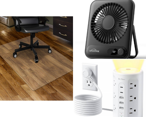 Workday Upgrades | Desk & Home Office Finds cover photo collage
