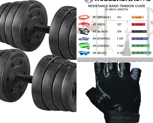 Cheap home workout products YOU need cover photo collage