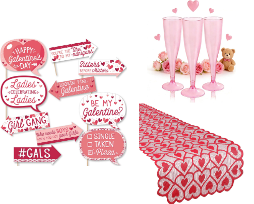 💖 Galentine’s Day Picks — Party Supplies Edition cover photo collage
