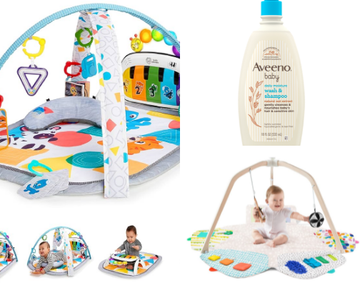 baby must-haves! cover photo collage