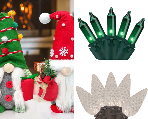 Black Friday Indoor Christmas Decoration cover photo collage