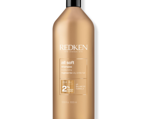 REDKEN  all soft  shampoo cover photo collage
