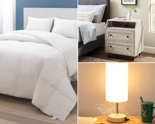 Bedroom cover photo collage