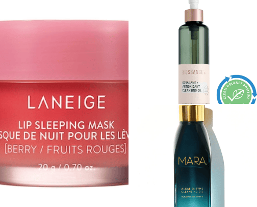 skin care cover photo collage