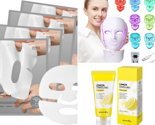 Summer Skincare cover photo collage