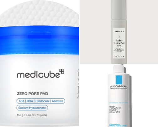 My recs for Acne Prone Skin cover photo collage