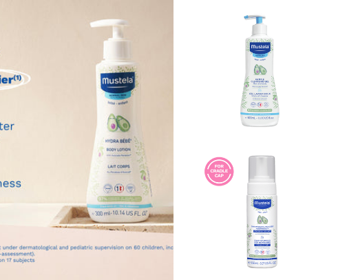 Gentle Baby Skincare Essentials for Sensitive Skin cover photo collage