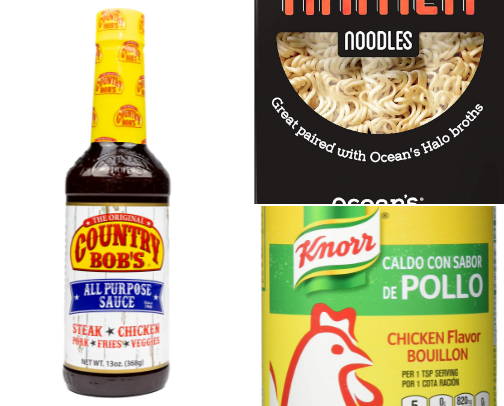 Grocery Favorites cover photo collage