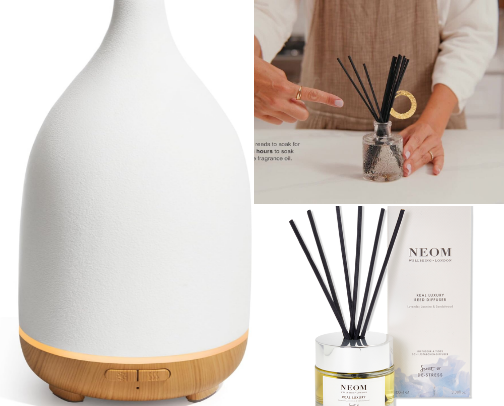 Essential Oil Diffuser cover photo collage