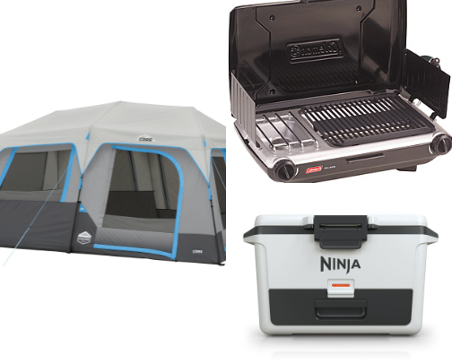 Camping Essentials cover photo collage