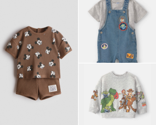 Disney clothes cover photo collage