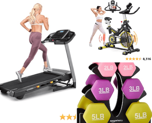 Workout Equipment(Indoors and Outdoors)! cover photo collage