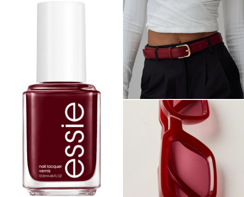 Cherry Red Edit 🍒 Bold Fall Fashion & Statement Pieces cover photo collage