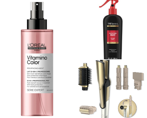 My Hair Care Routine cover photo collage