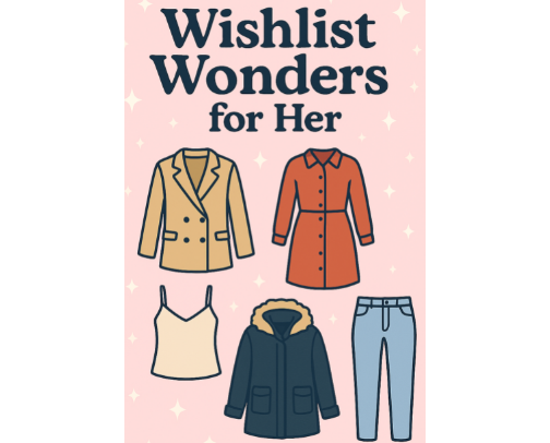 Wishlist Wonders for her ✨ cover photo collage