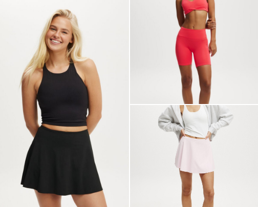 My fave Exercise gear cover photo collage