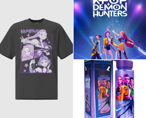 Kpop demon hunters cover photo collage