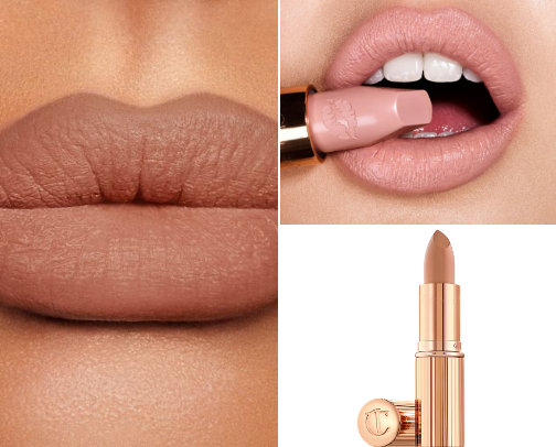 The BEST NUDE 
lipsticks and lip liners cover photo collage