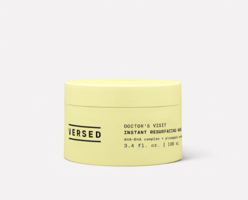 Versed Resurfacing Mask cover photo collage