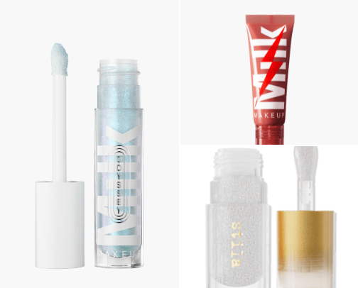 makeup- lip glosses💅 cover photo collage