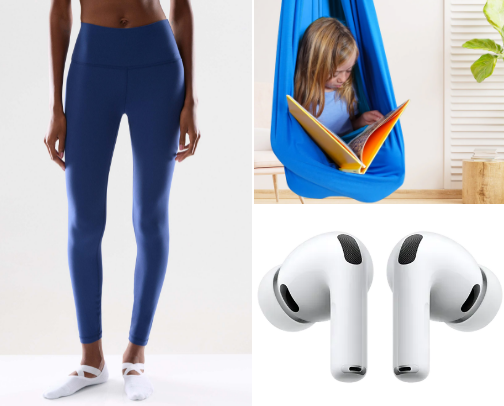 Sensory Sensitivity - all these items are for people who are sensitive to sound, touch, texture. These items can also help with overstimulation. cover photo collage