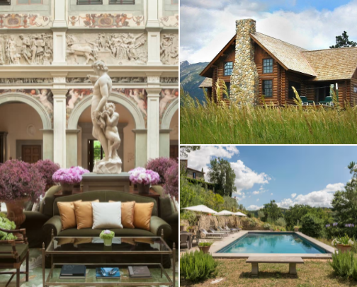 Dream Destinations & Stays cover photo collage