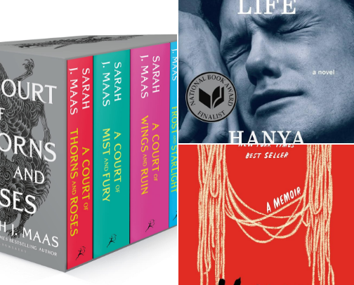 My favorite book recs cover photo collage