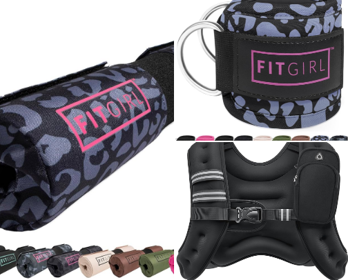 Fitness Gear & Workout Clothes cover photo collage
