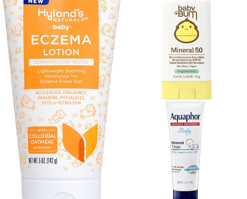 What Helped My Eczema Baby cover photo collage