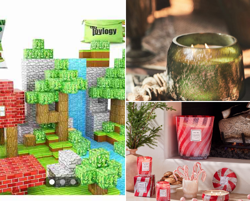 Minecraft magnitic blocks cover photo collage
