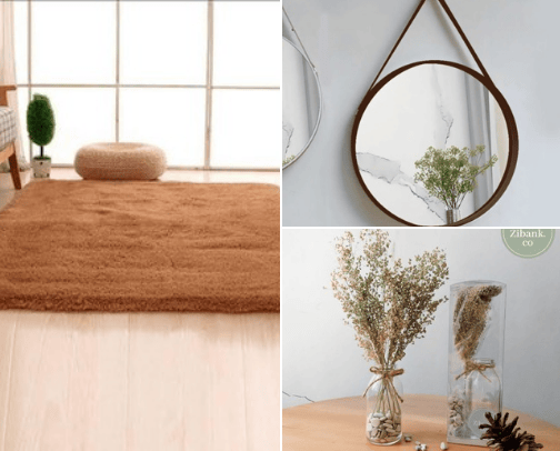 Decoration room's cover photo collage
