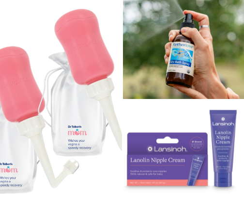 Low Tox Essentials for New Mom cover photo collage