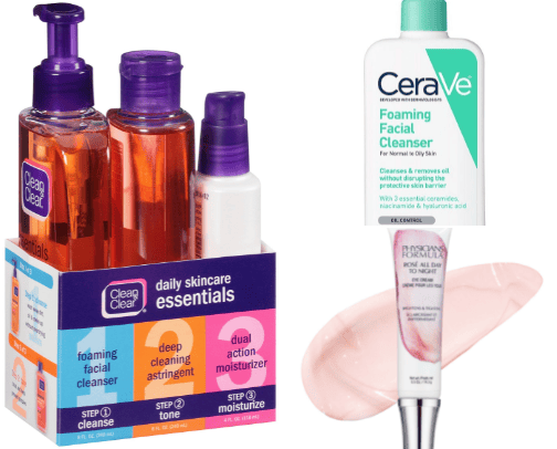 Skin care must haves cover photo collage